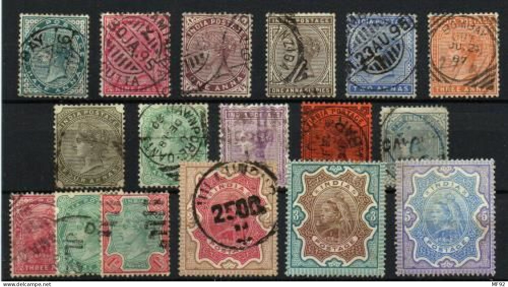 India Británica Nº 33/43,46/51. - Used Stamps