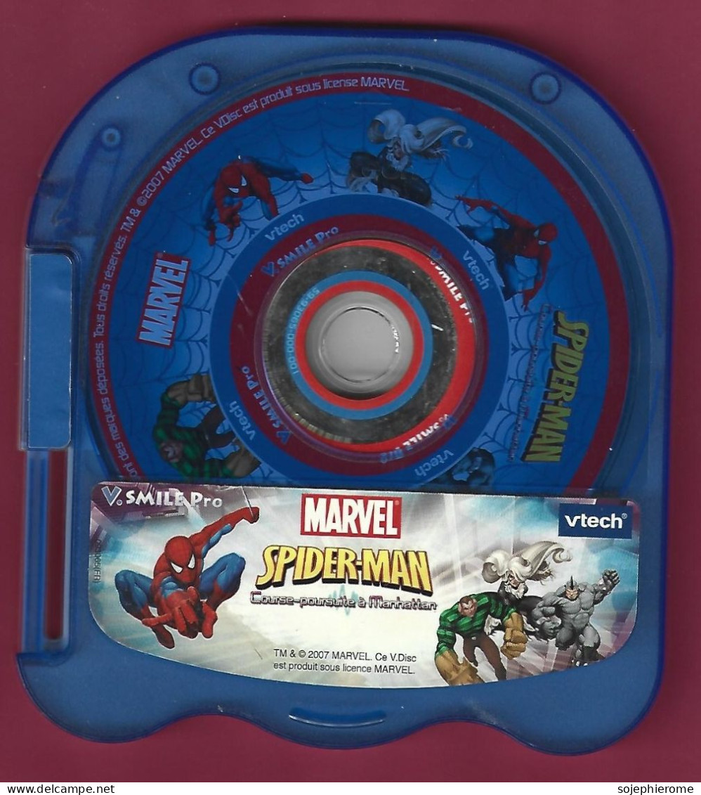 + Jeu Vtech Smile Pro 2007 Spider-Man Marvel Bon état 2scans 69 G Mais Avec Emballage + De 100 G - Other & Unclassified
