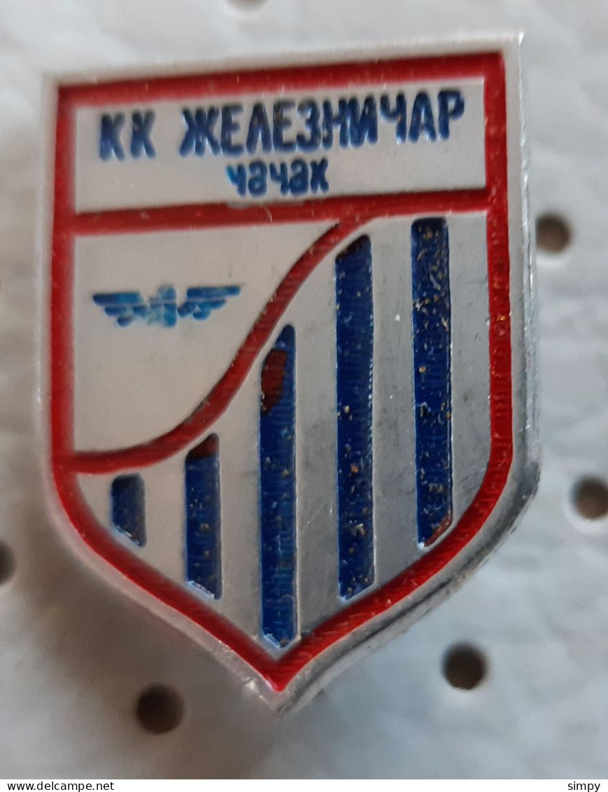 Basketball Club KK Zeleznicar Cacak Serbia Pin - Basketball