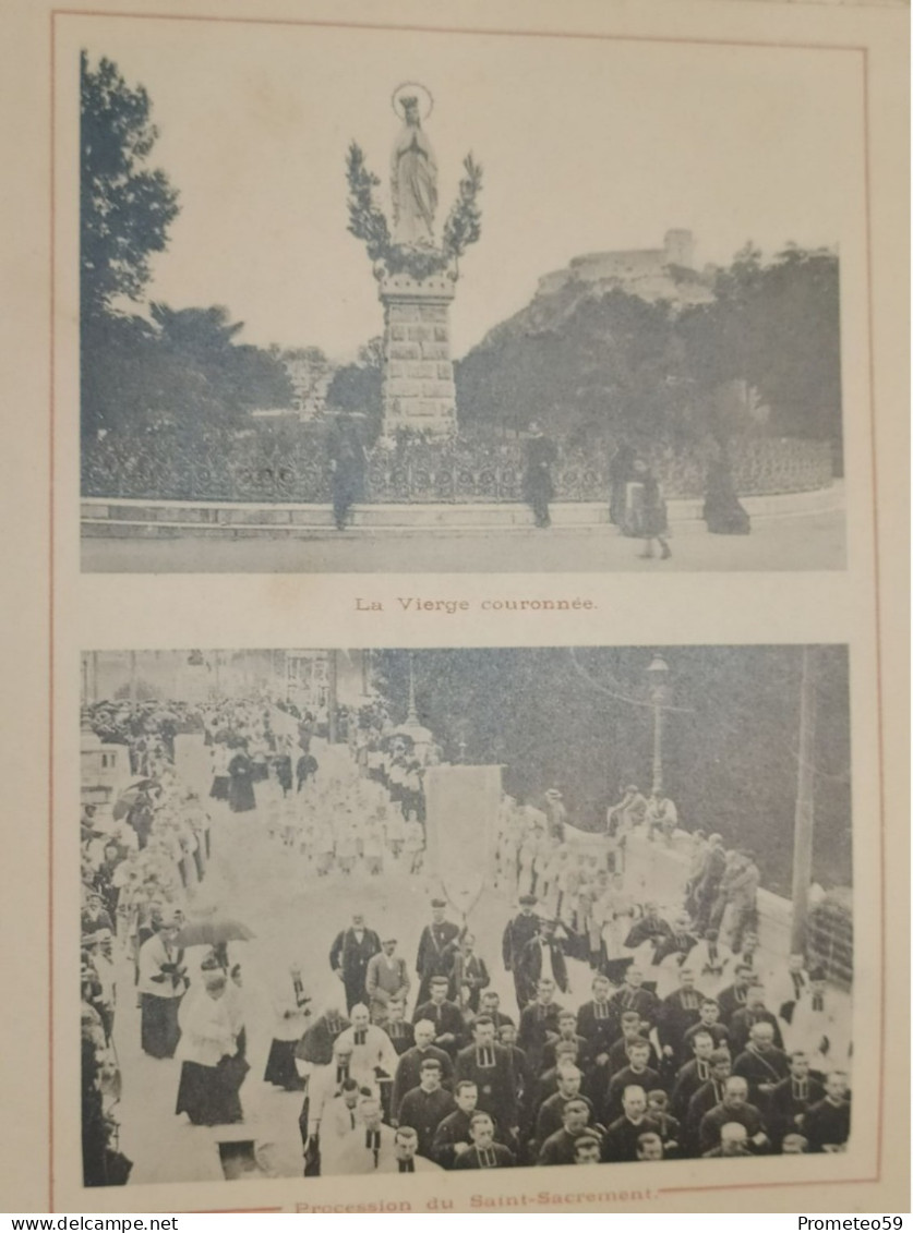 Album foto recuerdo de Lourdes y sus alrededores (Francia) – Antiguo – 16 páginas