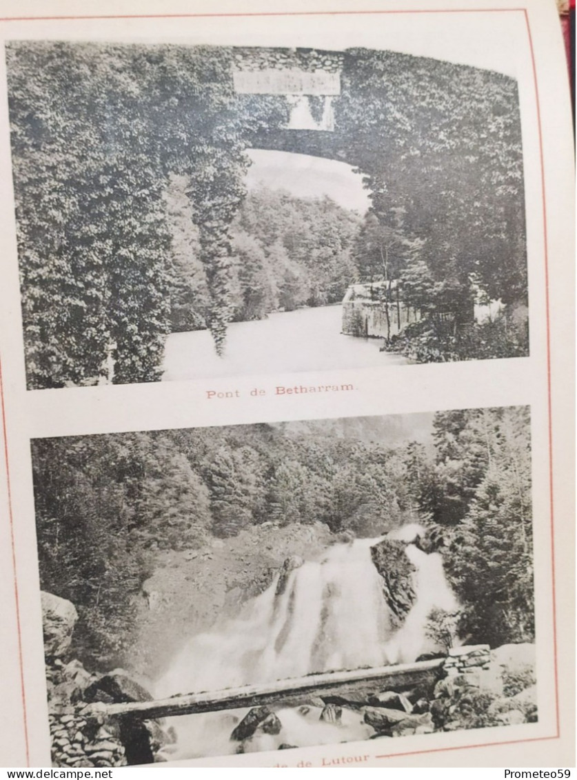 Album foto recuerdo de Lourdes y sus alrededores (Francia) – Antiguo – 16 páginas