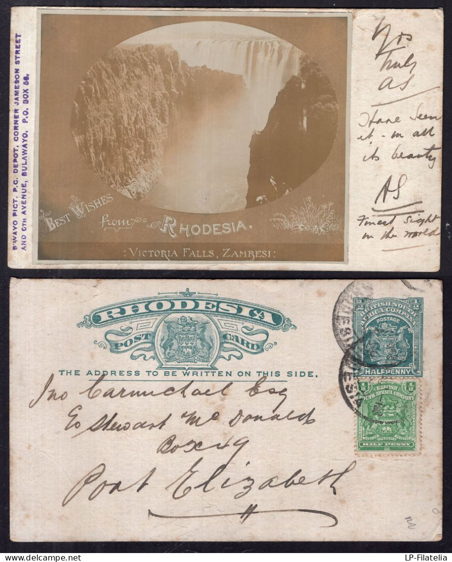 Rhodesia - Circa 1900 - Victoria Falls - Zambesi River - Simbabwe