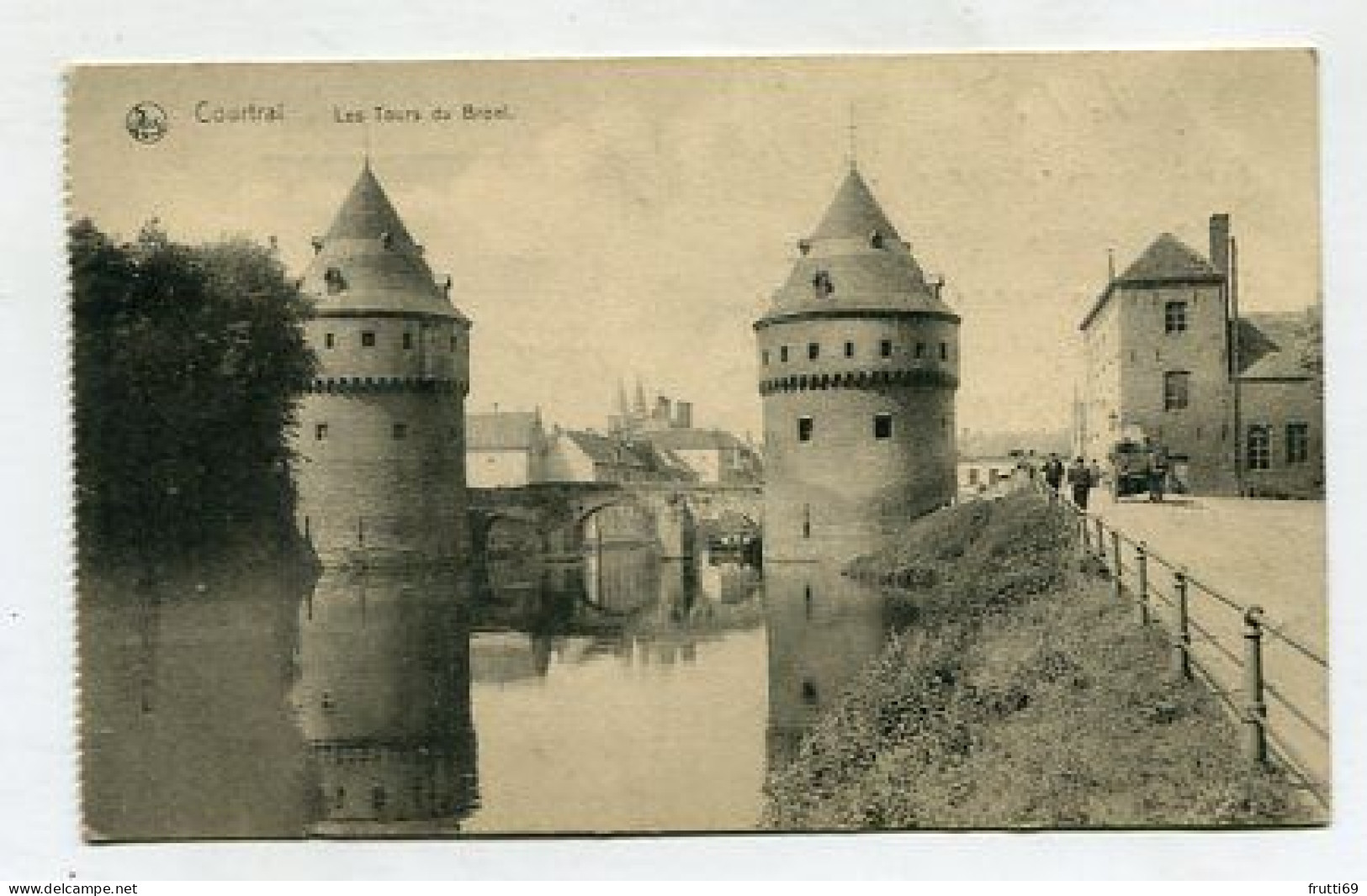 AK 156785 BELGIUM - Courtai - Les Tours Du Broel - Kortrijk