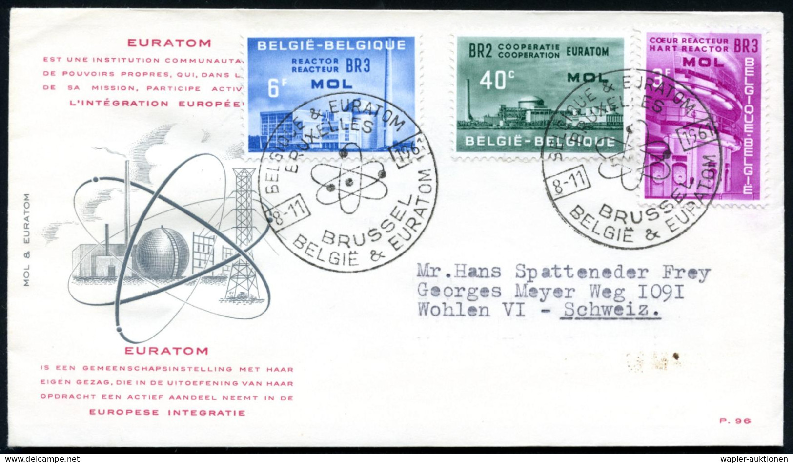 ATOM / KERNENERGIE / RÖNTGEN / RADIOAKTIVITÄT - ATOM / NUCLEAR POWER / X-RAYS - ATOME / ENERGIE NUCLEAIRE / RAYONS X - A - Atome