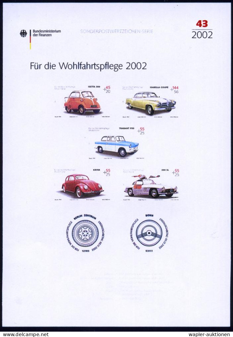 AUTOMOBIL-HERSTELLER DEUTSCHLAND - GERMAN AUTO-INDUSTRY - INDUSTRIE DE L'AUTO ALLEMANDE - PRODUTTORI D'AUTOMOBILI TEDESC - Cars