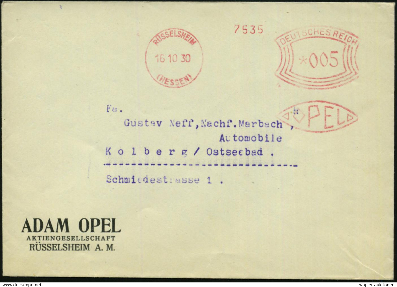 OPEL / GENERAL MOTORS - GENERAL MOTORS / OPEL - GENERAL MOTORS / OPEL - OPEL - KFZ