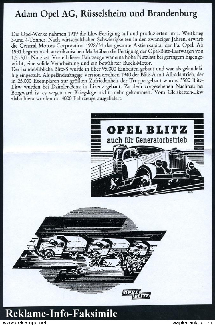 OPEL / GENERAL MOTORS - GENERAL MOTORS / OPEL - GENERAL MOTORS / OPEL - OPEL - Cars