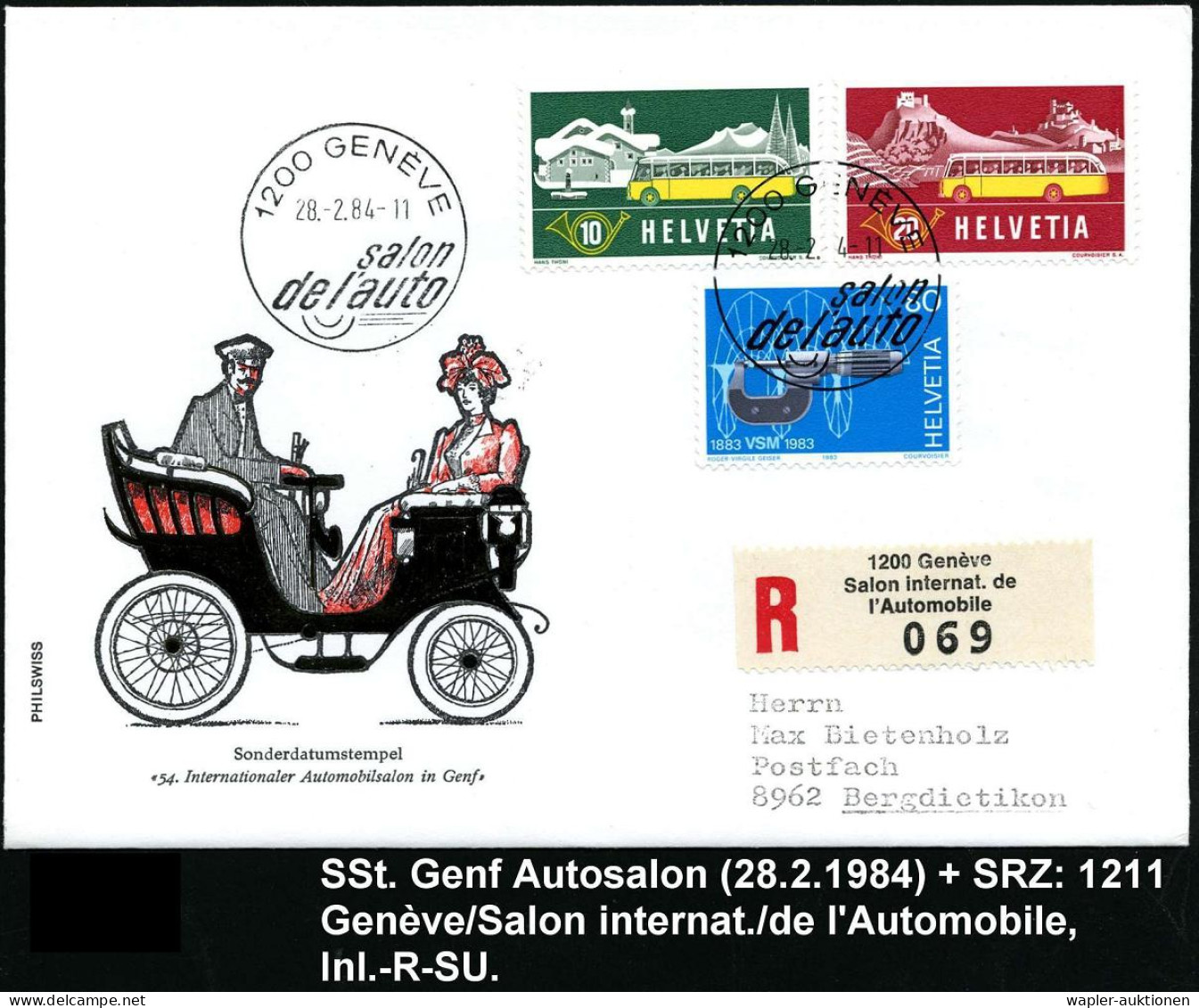 AUTO-, MOTORRAD-AUSSTELLUNGEN - CAR & MOTORBIKE SHOWS - SALON DE L'AUTO & MOTOCYCLETTE - ESPOSIZIONI DI AUTOMOBILI E DI  - Voitures