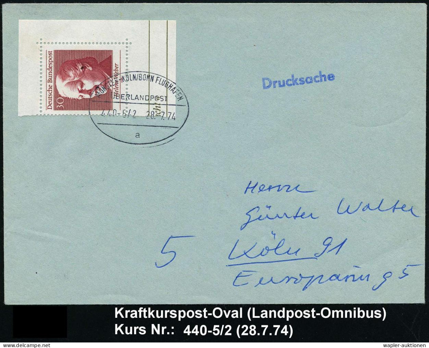 KRAFTKURSPOST - HIGWAY POST OFFICE - AUTOBUS POSTAL - AUTOBUS POSTALI - Voitures