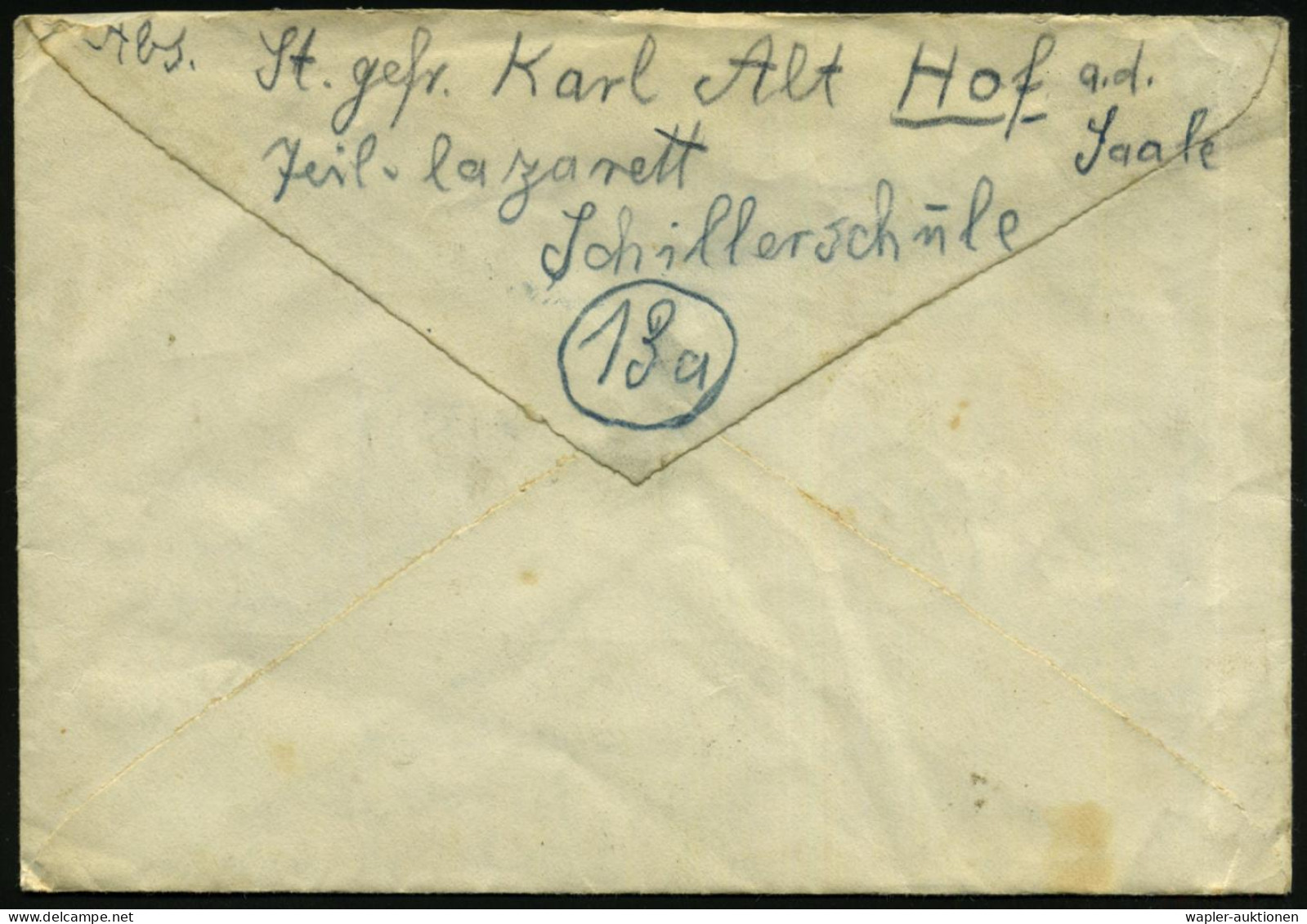 ÜBERROLLER / SPÄTE POST (Januar Bis 8.5.1945) - LATE MAIL (until May 8th, 1945) - POSTE TRES TARD (jusque à  8 Mai 1945  - WW2 (II Guerra Mundial)