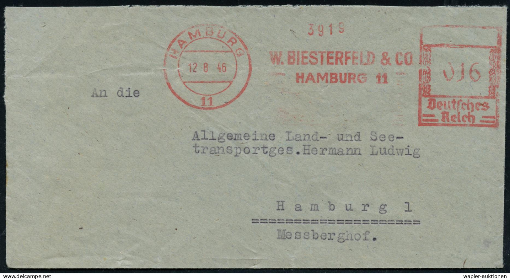 DEUTSCHLAND NACH DEM 8. MAI 1945: ALLIIERTE BESETZUNG / KONTROLLRAT - GERMANY AFTER W.W.II: ALLIED OCCUPATION / CONTROL  - Autres & Non Classés