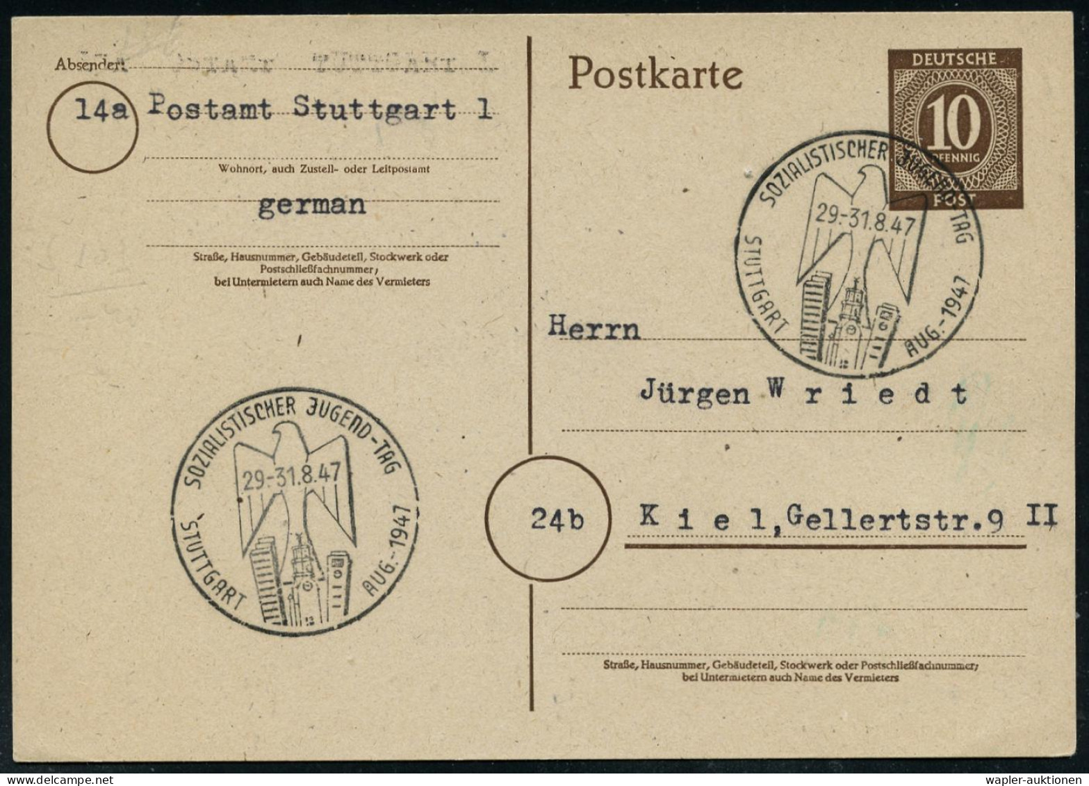 WESTZONEN / BIZONE / TRIZONE (BIS 1949) - ANGLO-AMERICAN OCCUPATION OF GERMANY / BI-ZONE - ZONE OCCUPEE ANGLO-AMERICAINE - Otros & Sin Clasificación