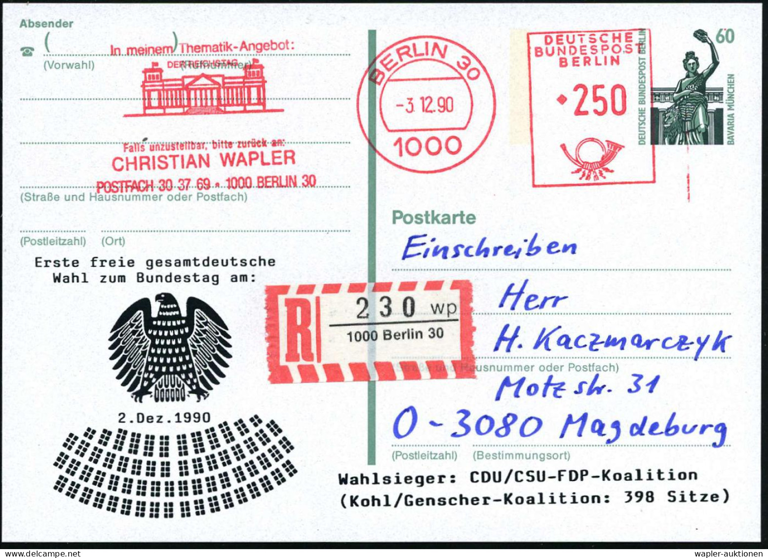 B.R.D.: REGIERUNGSINSTITUTIONEN / BUNDESTAG / BUNDESRAT / BUNDESPRÄSIDIALAMT - HISTORY F.R.G.: GOVERNEMENT / PARLIAMENT  - Otros & Sin Clasificación