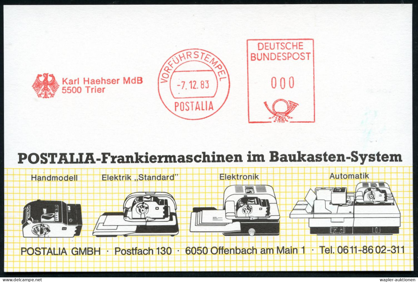 B.R.D.: REGIERUNGSINSTITUTIONEN / BUNDESTAG / BUNDESRAT / BUNDESPRÄSIDIALAMT - HISTORY F.R.G.: GOVERNEMENT / PARLIAMENT  - Otros & Sin Clasificación