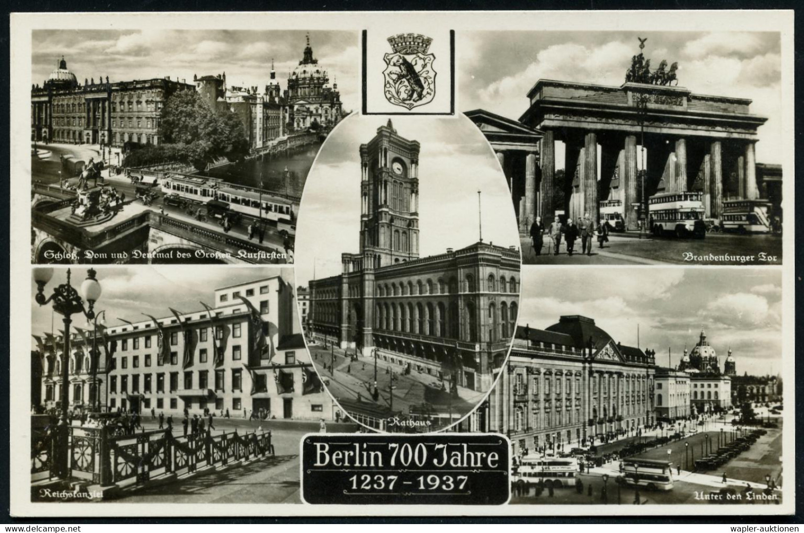 GESCHICHTE VON BERLIN - HISTORY OF BERLIN - HISTOIRE DE BERLIN - STORIA DI BERLINO - Autres & Non Classés