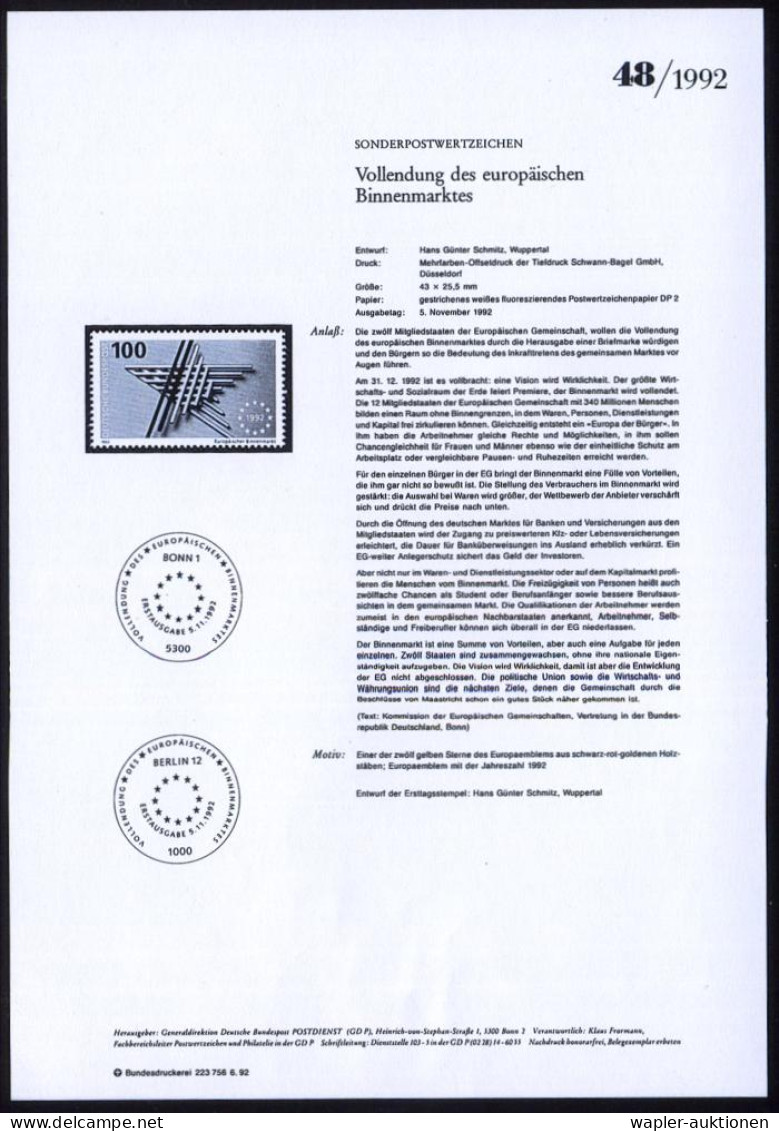 EUROPA-THEMATIK / EUROPAUNION / EG - EUROPEAN TOPICS / EEC - THEMES EUROPEENNES / CEE - TEMA EUROPA / UNIONE EUROPEA / M - Sonstige & Ohne Zuordnung