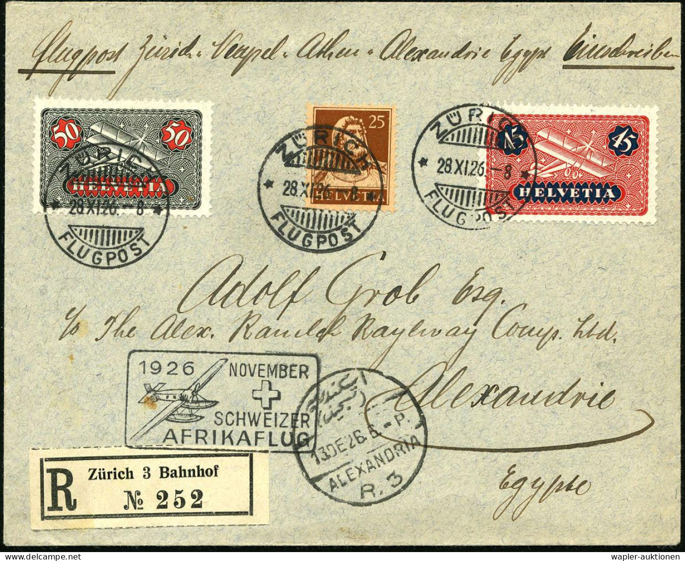 ERSTFLÜGE & LUFTPOST AFRIKA - FIRST FLIGHTS & AIR MAIL AFRICA - PREMIERS VOLS & POSTE AERIENNE AFRIQUE - PRIMI VOLI & PO - Other (Air)