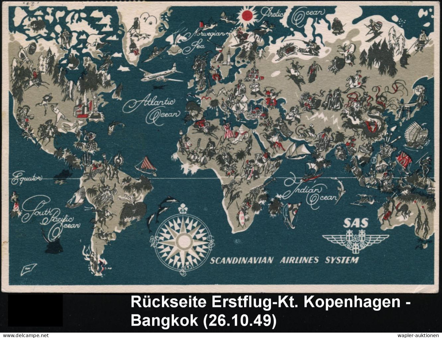 ERSTFLÜGE & FLUGPOST ASIEN & TRANSPAZIFIK - AIR MAIL & FIRST FLIGHTS ASIA & TRANSPACIFIC - PREMIER VOLS & POSTE AERIENNE - Other (Air)