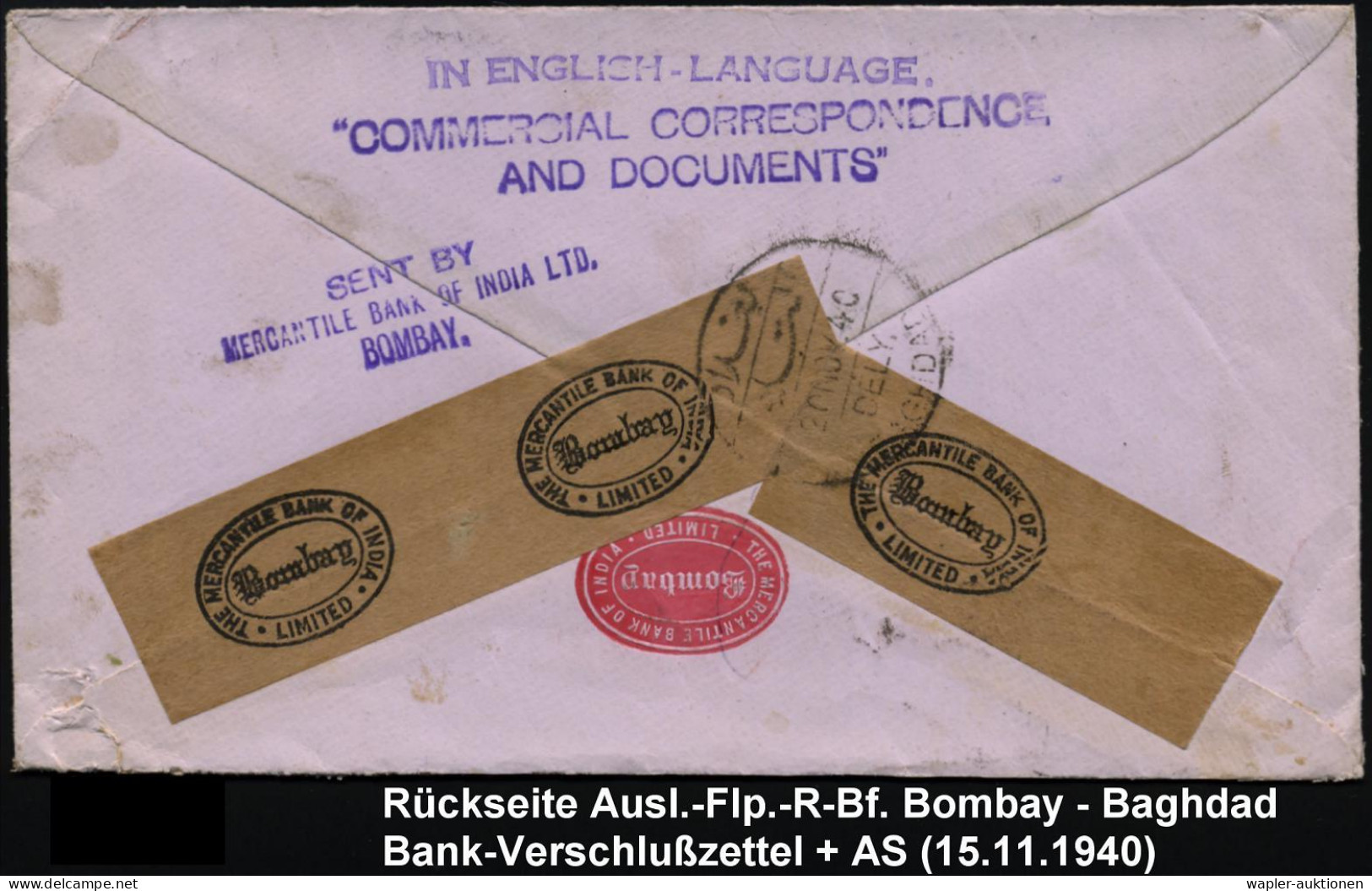 ERSTFLÜGE & FLUGPOST ASIEN & TRANSPAZIFIK - AIR MAIL & FIRST FLIGHTS ASIA & TRANSPACIFIC - PREMIER VOLS & POSTE AERIENNE - Other (Air)