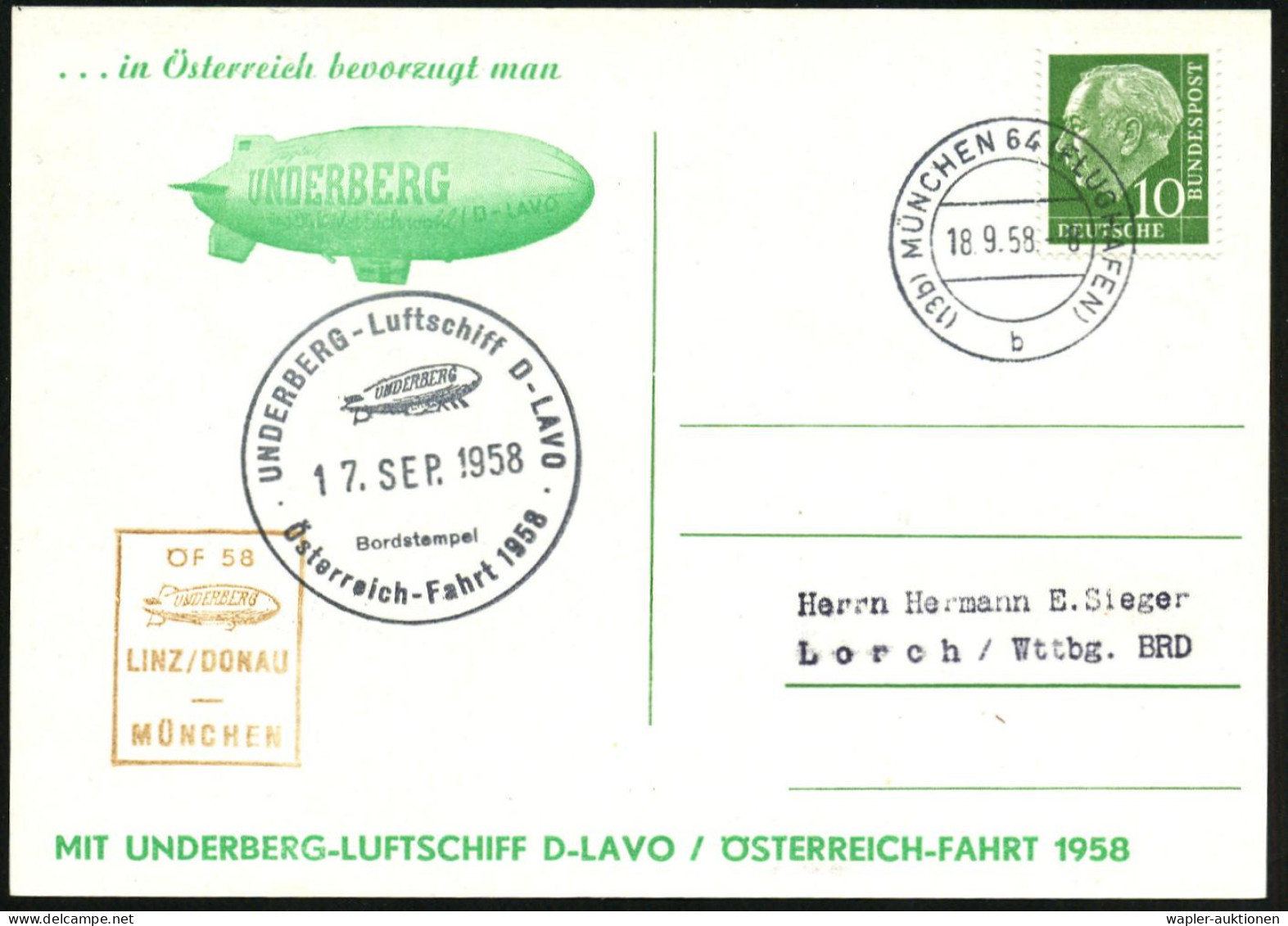 LUFTSCHIFFE (OHNE ZEPPELIN) - AIR SHIPS (WITHOUT ZEPPELIN) - DIRIGEABLES (SANS ZEPPELIN) - VEICOLI AEROSTATICI (SENZA ZE - Zeppeline