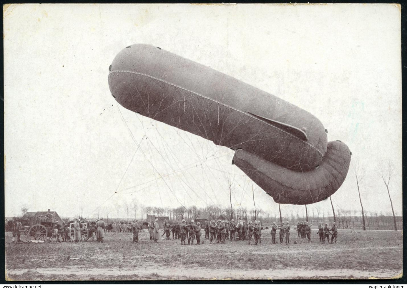 BALLON / BALLON-FELDPOST - BALLOON / BALLOON FIELD-POST - BALLON / POSTE DE CAMPAGNE - PALLONE / POSTA DA CAMPO - Fesselballons