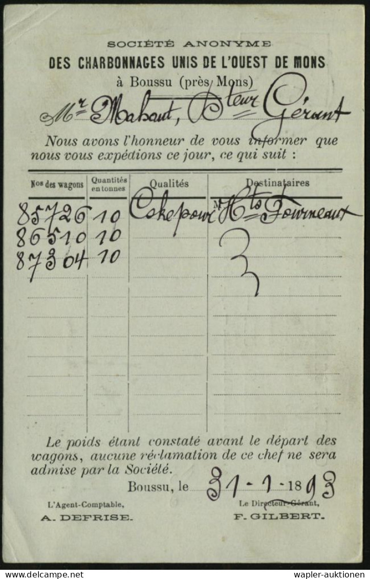 KOHLE / STEIN- & BRAUNKOHLE / KOKS - COAL / COKE - CHARBON / COKE - CARBONE /COKE - Other & Unclassified