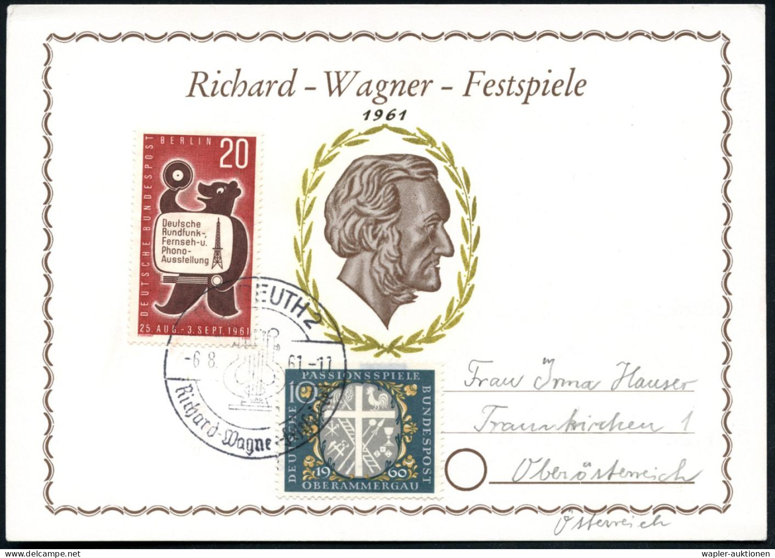 RICHARD WAGNER - R. WAGNER - R. WAGNER - R. WAGNER - Musik