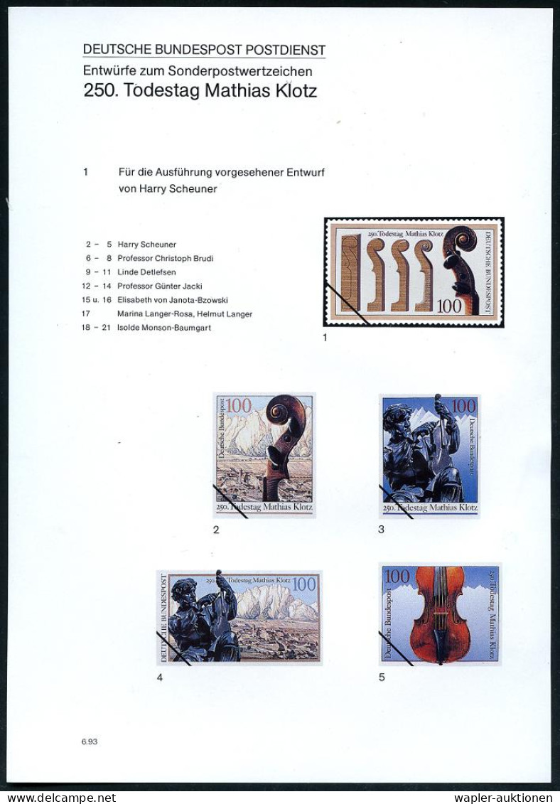 SAITEN-INSTRUMENTE / GEIGE - STRING INSTUMENTS / VIOLIN - INSTRUMENTS A CORDES / VIOLINE - STRUMENTI A CORDA / VIOLINO - Música