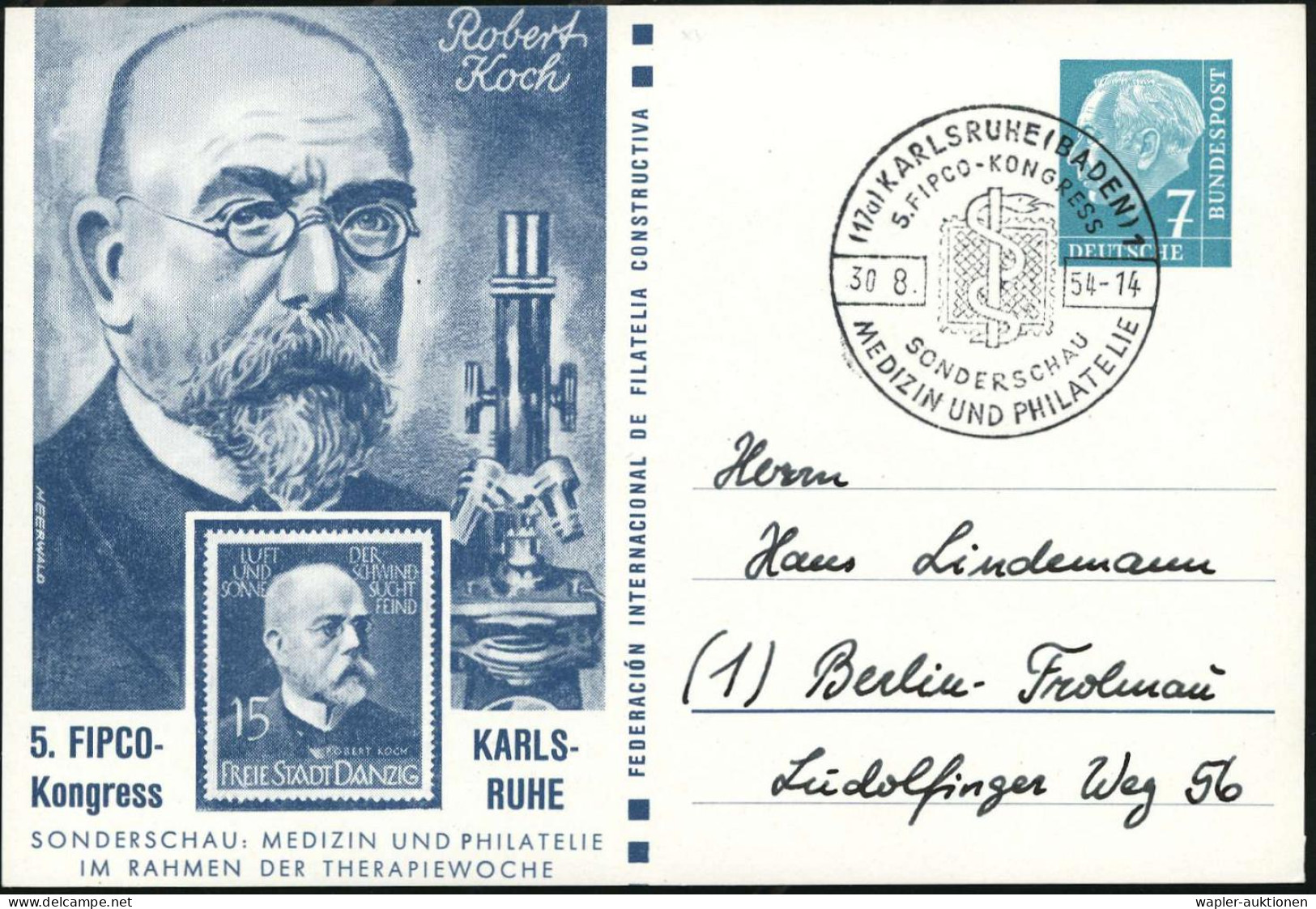 BERÜHMTE MEDIZINER & ÄRZTE - FAMOUS MEDICAL DOCTORS - MEDECINES RENOMMES - MEDICI & RICERCATORI CELEBRI - Medicine