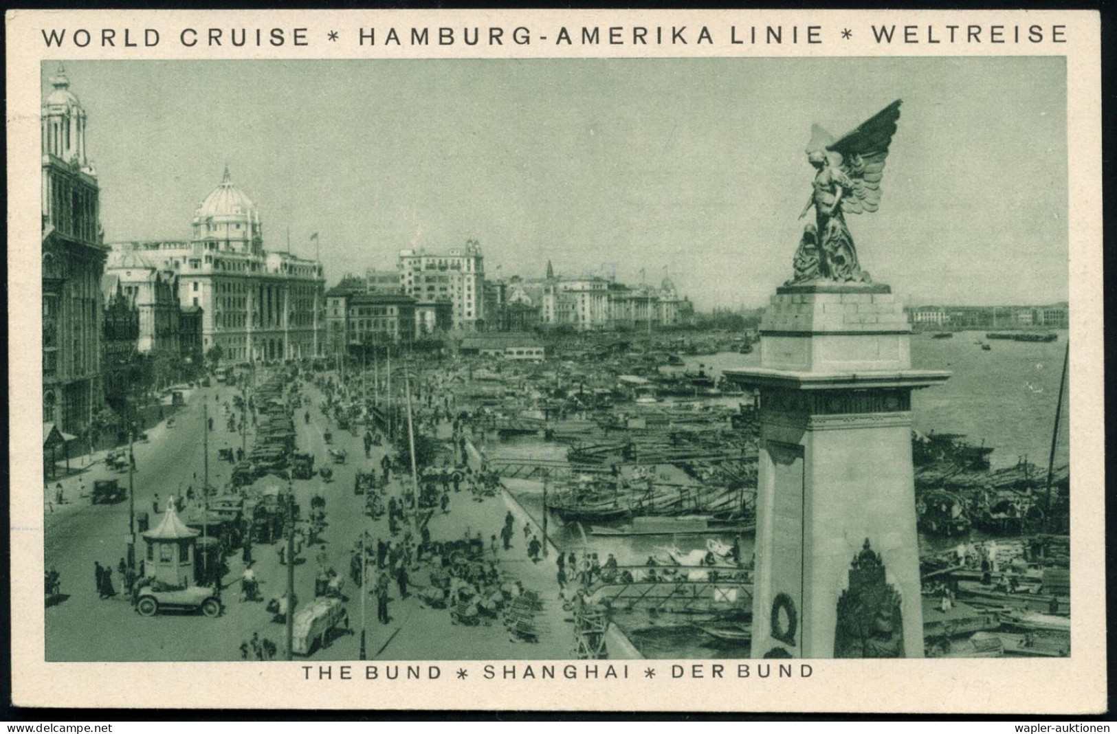 SCHIFFS-TELEGRAMMKARTEN DER HAPAG - TELEGRAM-CARDS HAMBURG-AMERICA-LINE - CARTES-TELEGRAMMES DE SOC. D'ARMATEUR 'HAPAG'  - Maritime