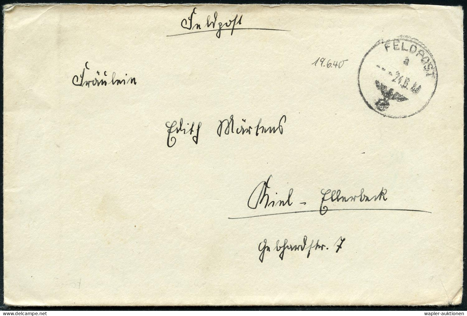 DEUTSCHE MARINE-SCHIFFSPOST II.WELTKRIEG - GERMAN NAVY SEA-POST WW.II - POSTE NAVALE ALLEMANDE  (BATEAUX) G.M.II - POSTA - Maritime