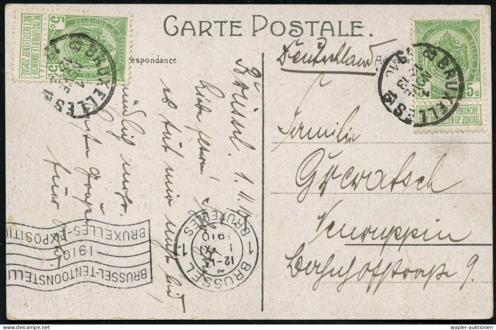 WELTAUSSTELLUNG - WORLD'S FAIR (EXPO) - EXPOSITION UNIVERSELLE - ESPOSIZIONE UNIVERSALE - Other & Unclassified