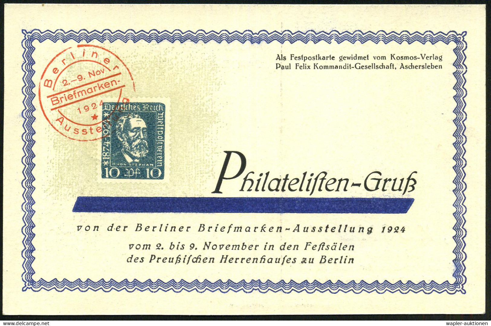 HEINRICH VON STEPHAN & U.P.U.-PIONIERE - HEINRICH VON STEPHAN & U.P.U. PIONEERS - HEINRICH VON STEPHAN & PIONNIER DE L'U - UPU (Universal Postal Union)