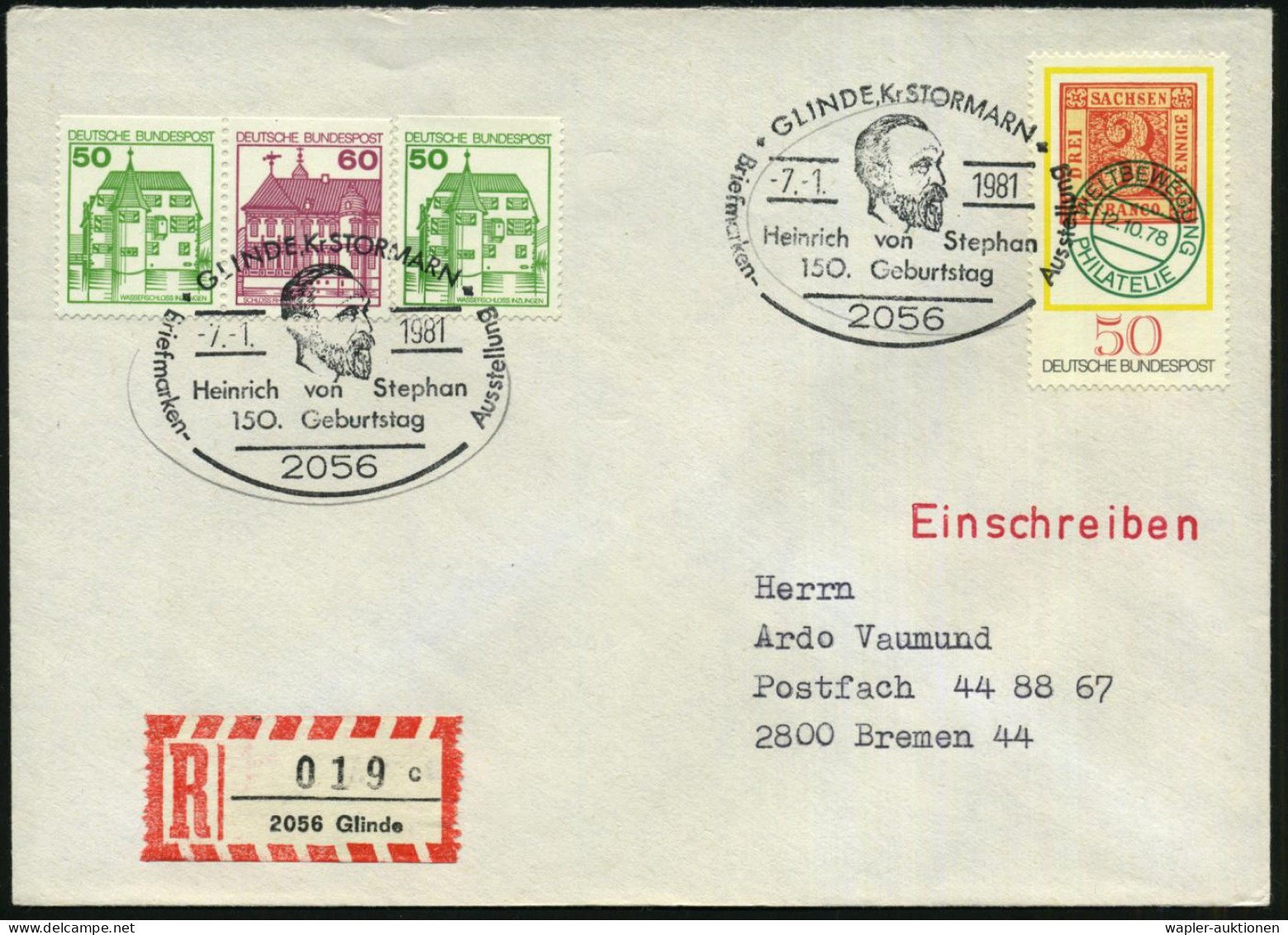 HEINRICH VON STEPHAN & U.P.U.-PIONIERE - HEINRICH VON STEPHAN & U.P.U. PIONEERS - HEINRICH VON STEPHAN & PIONNIER DE L'U - UPU (Universal Postal Union)