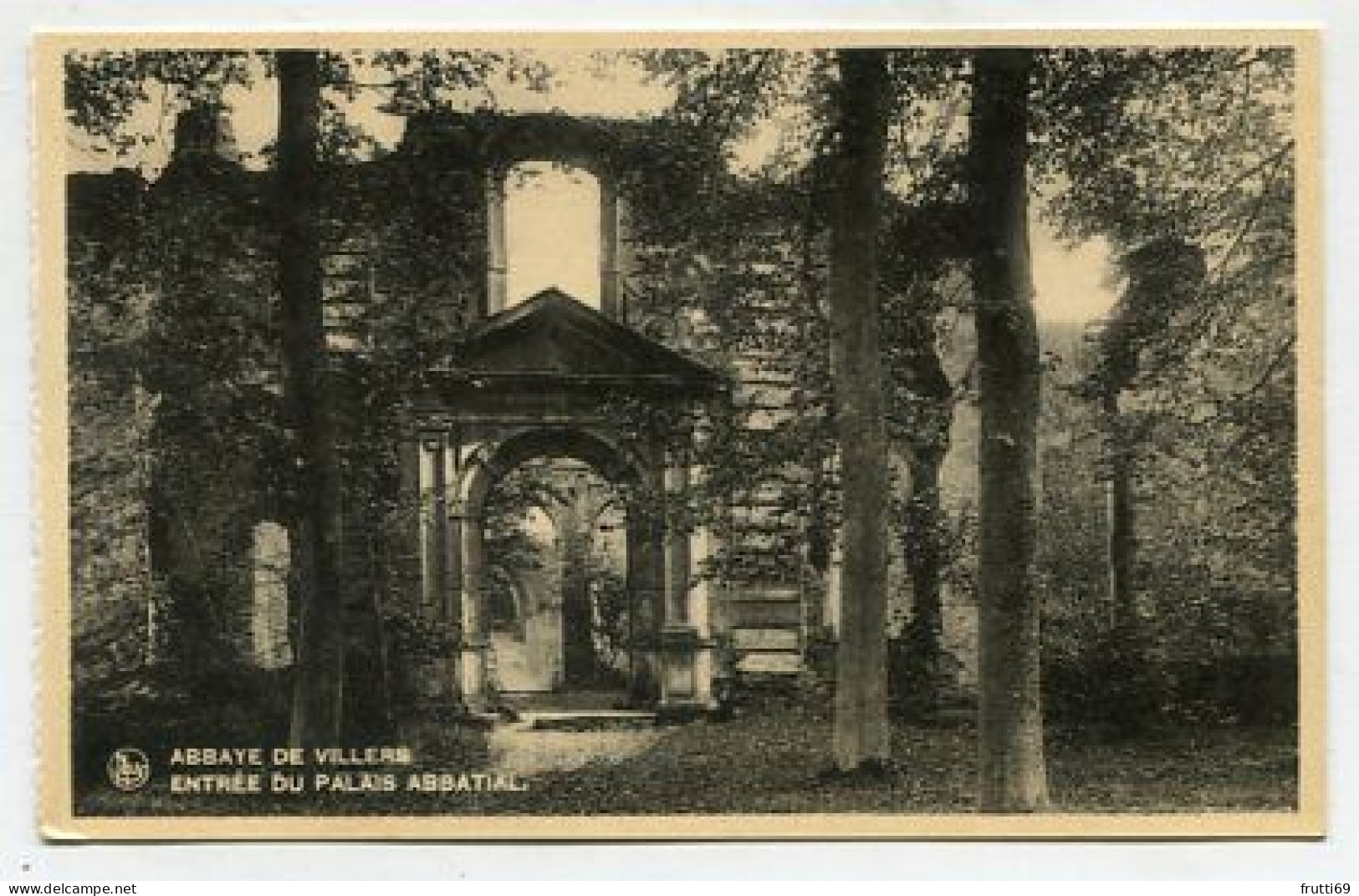 AK 156855 BELGIUM - Abbaye De Villers - Entrée Du Palais Abbatial - Villers-la-Ville