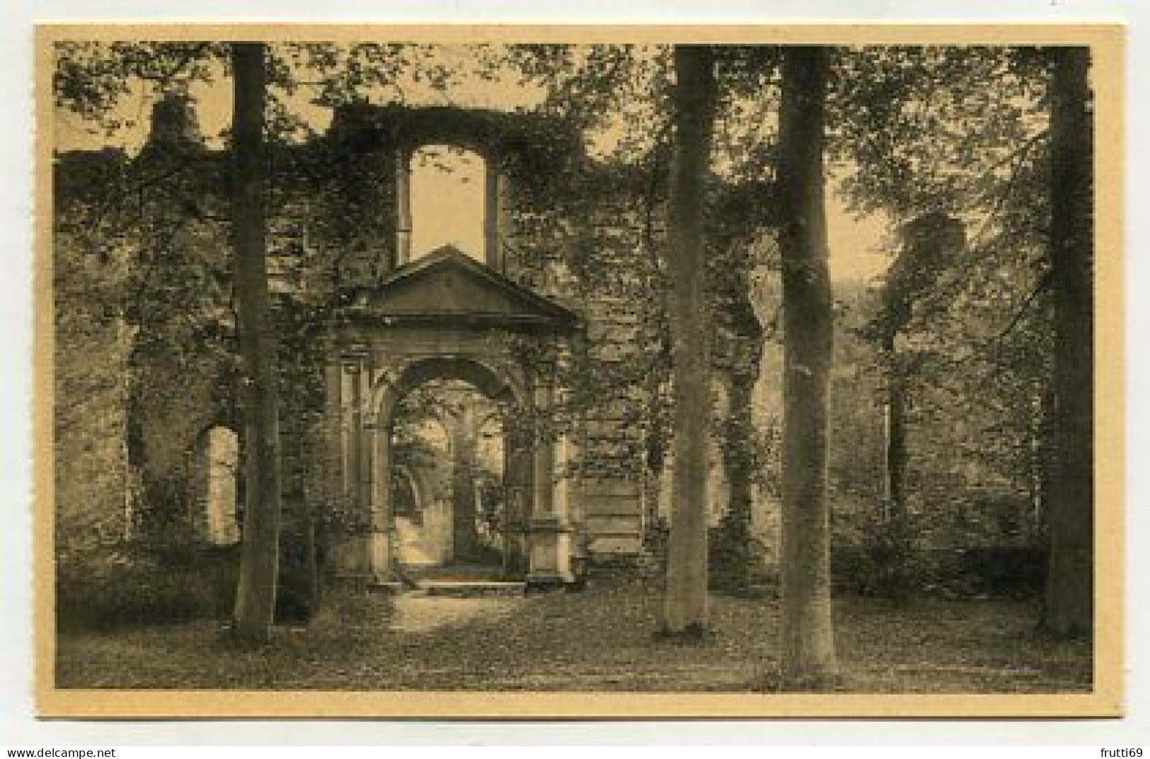 AK 156864 BELGIUM - Abbaye De Villers - Entrée Du Palais Abbatial - Villers-la-Ville