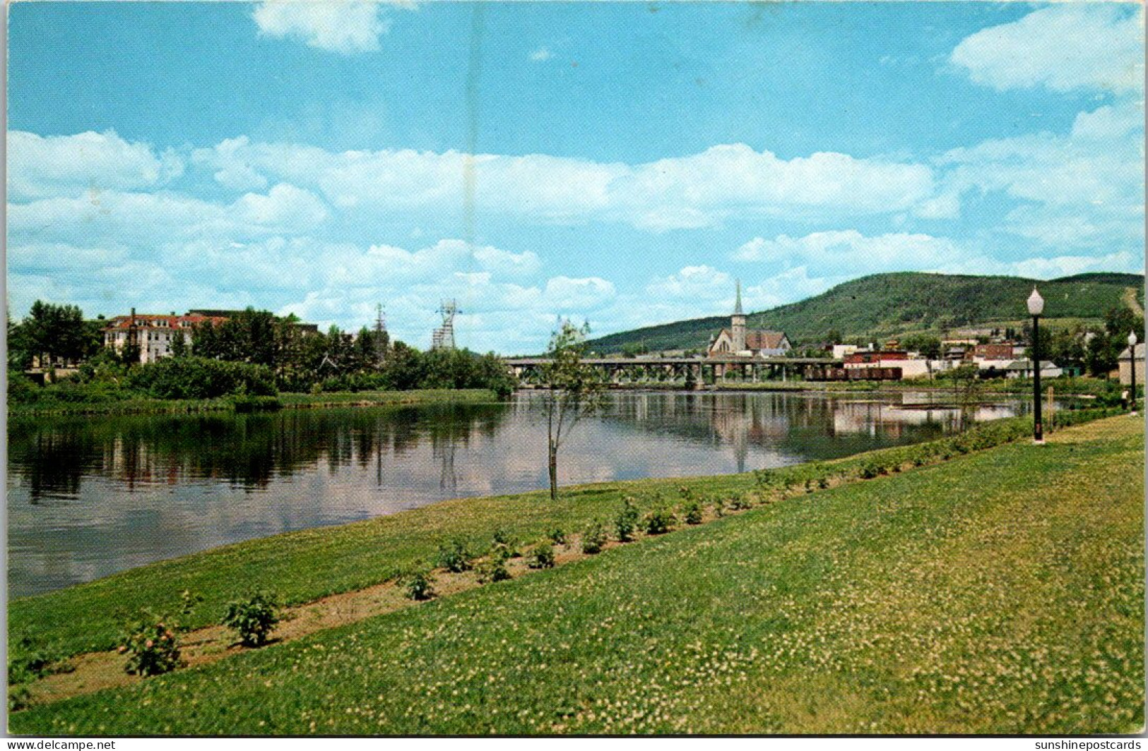 Canada New Brunswick Edmunston Fournier Bridge Over Madawaska River - Autres & Non Classés