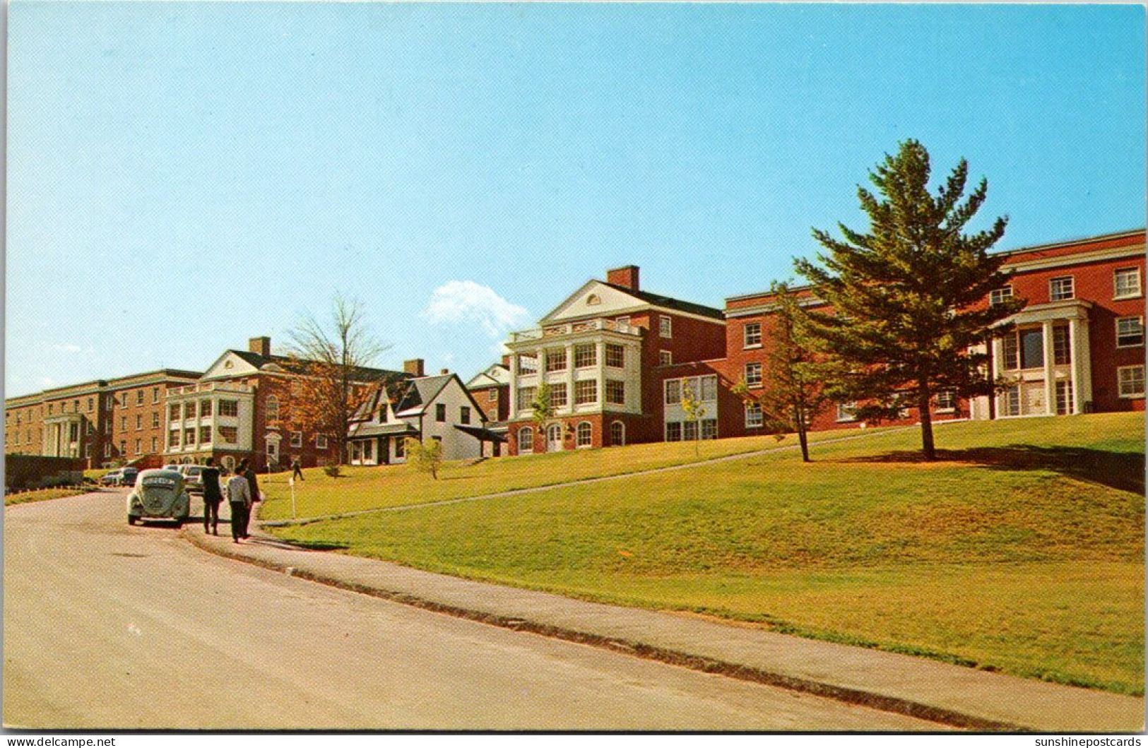 Canada New Brunswick Fredericton Panoramic View Of University Of New Brunswick Campus - Autres & Non Classés