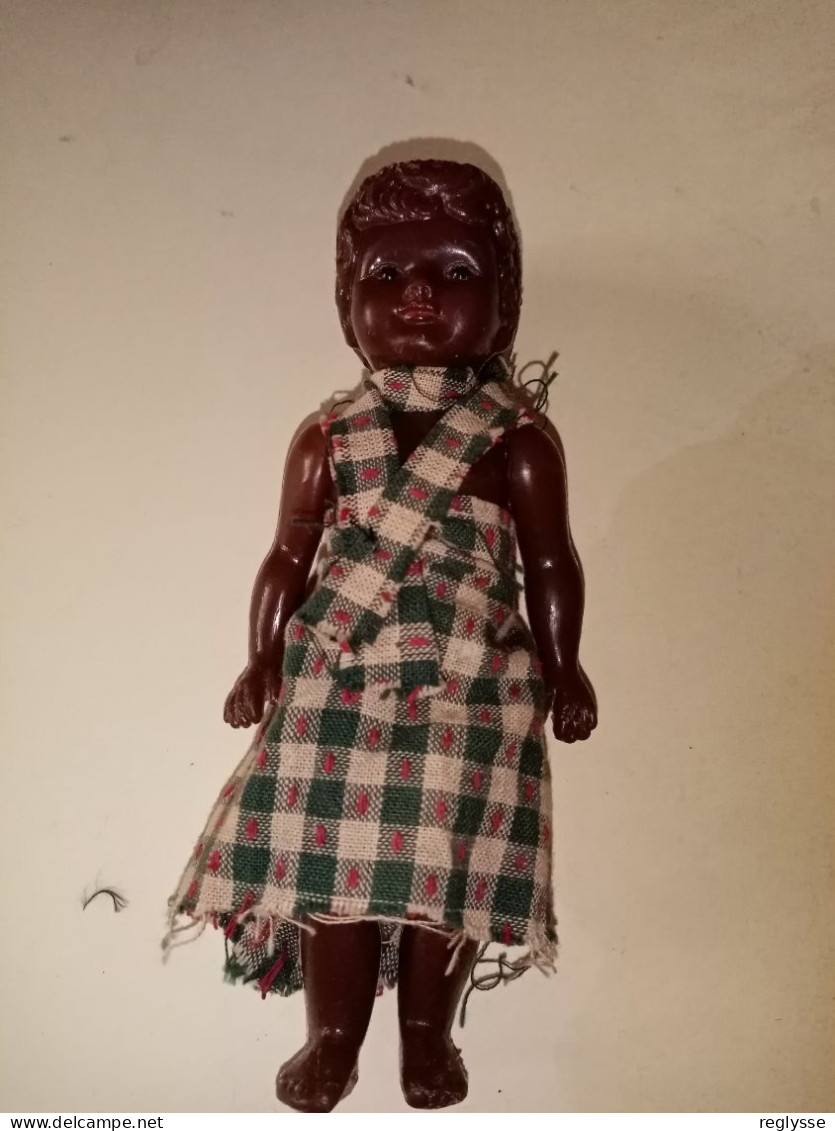 POUPEE FOLKLORIQUE ANTILLES  ? AFRIQUE ?   ANNEES /60 - Dolls