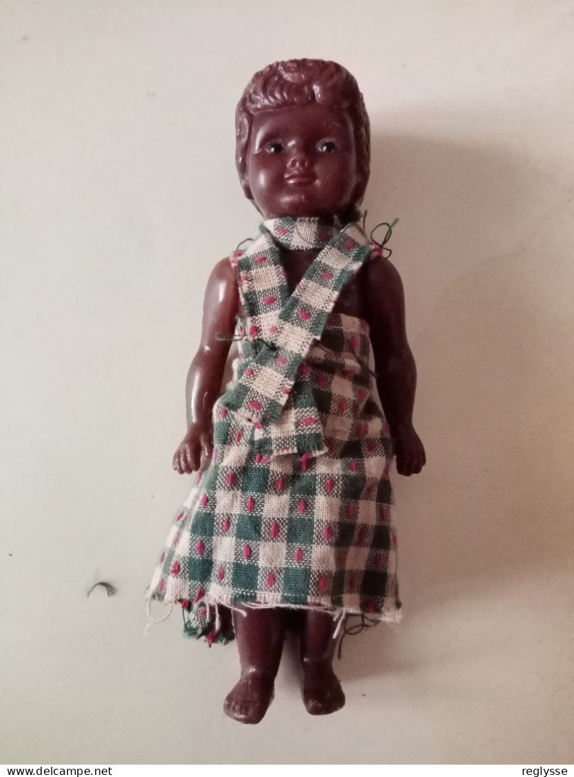 POUPEE FOLKLORIQUE ANTILLES  ? AFRIQUE ?   ANNEES /60 - Dolls