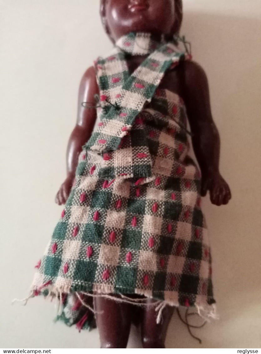 POUPEE FOLKLORIQUE ANTILLES  ? AFRIQUE ?   ANNEES /60 - Muñecas