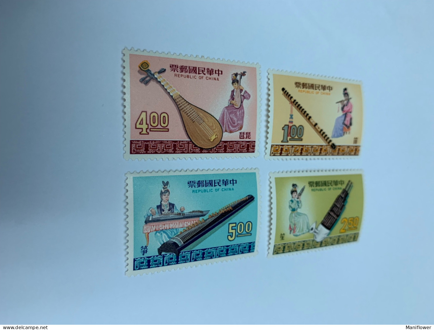 Taiwan Stamp Earlier MNH Musical Instruments Good Condition - Unused Stamps