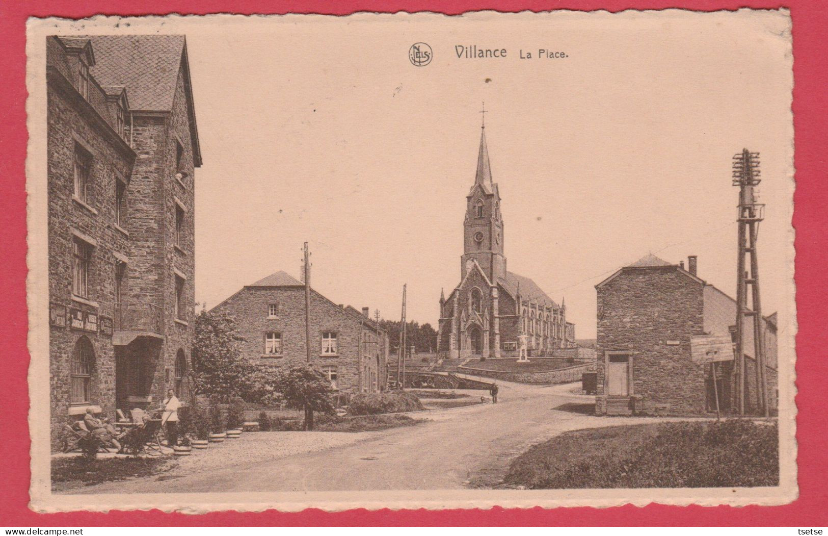 Villance - La Place  - 1949 ( Voir Verso ) - Libin