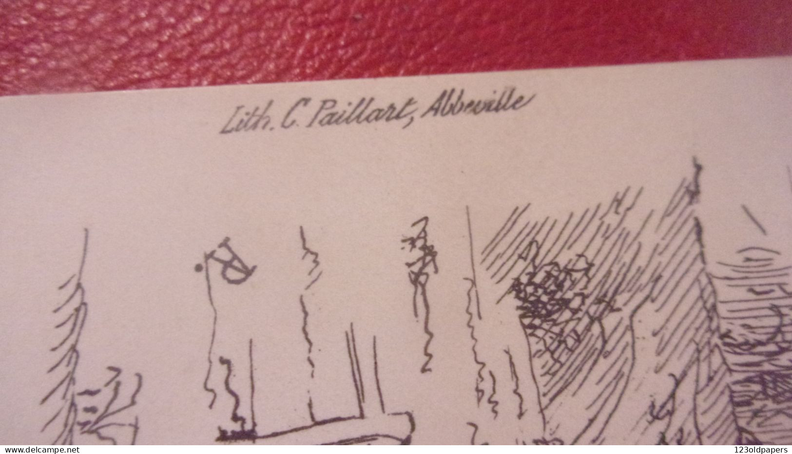 RARE INVITATION AU DRAG ( Sport Equestre Simulant Chasse)  1882 ABBEVILLE FAMILLE DE LA MOTTE PLESSIEL LITHO PAILLART C - Sonstige & Ohne Zuordnung
