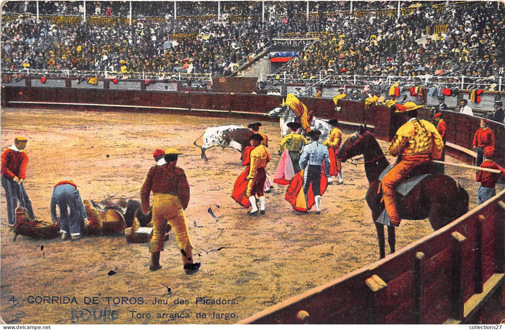 TAUROMACHIE- LOT DE 18 CARTES DE CORRIDA DE TOROS - - Autres & Non Classés