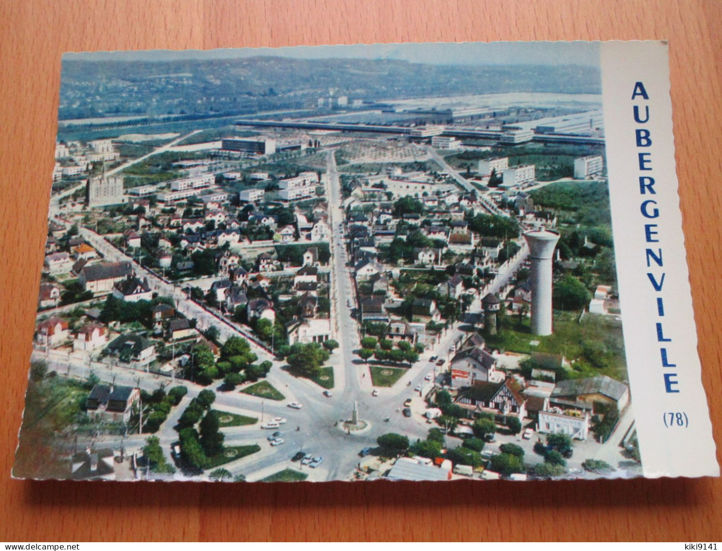 Vue Aérienne - Place De L'Étoile - Aubergenville