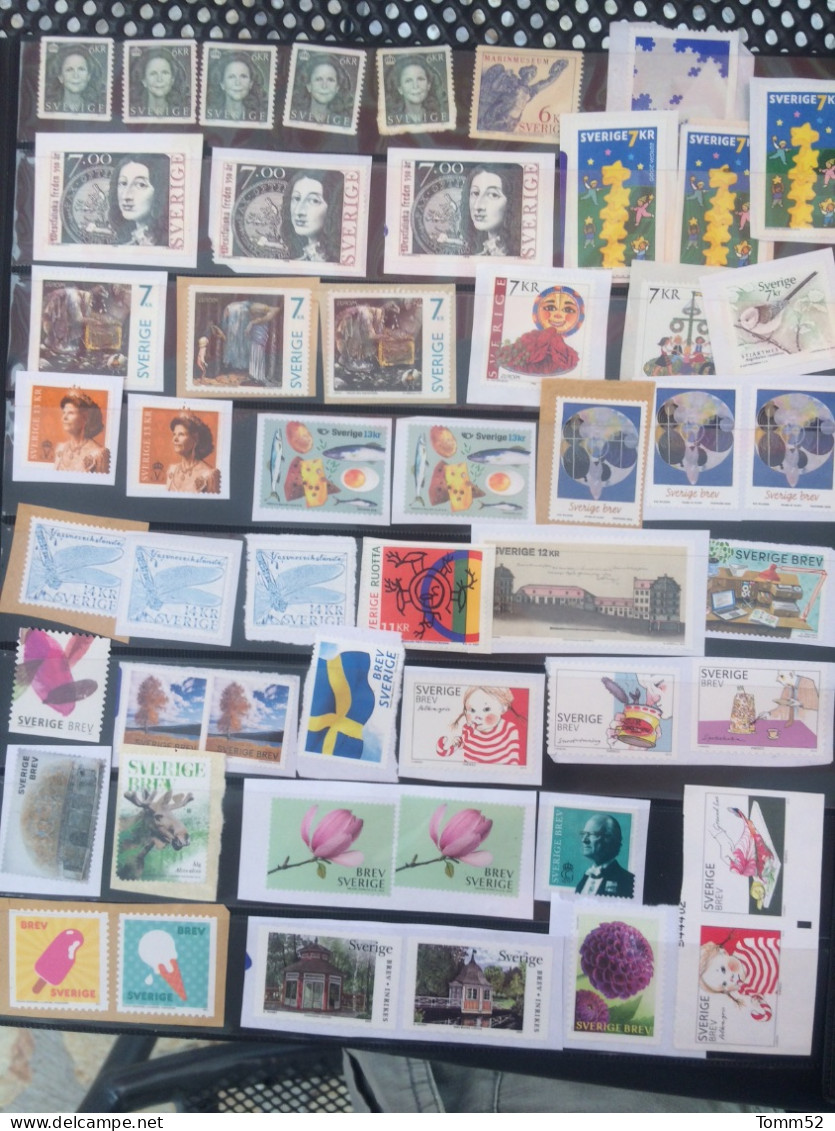 SWEDEN STAMPS, Usefull For Postage: OVER 1600 SEK In Value - Portomarken