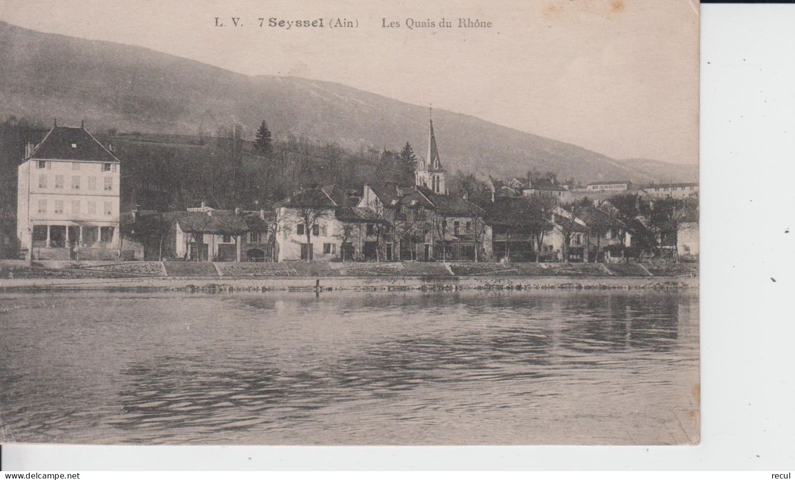 AIN - L.V.7 Seyssel - Les Quais Du Rhône - Seyssel