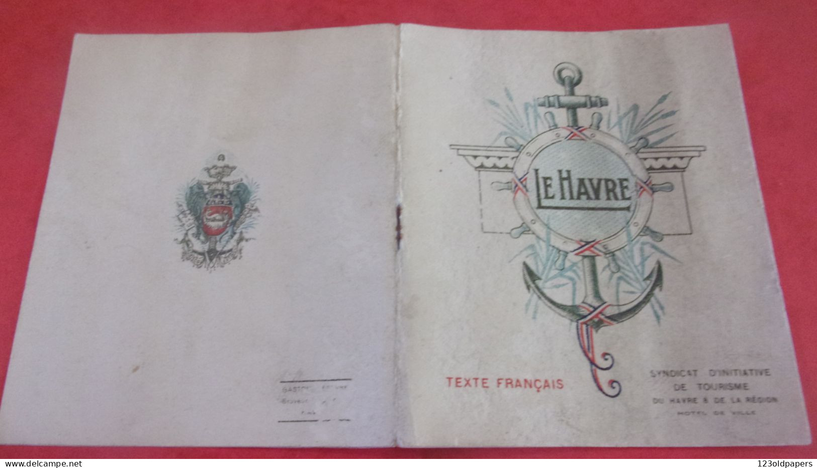DEPLIANT LE HAVRE BAIE DE SEINE ET REGION NORMANDE - Toeristische Brochures