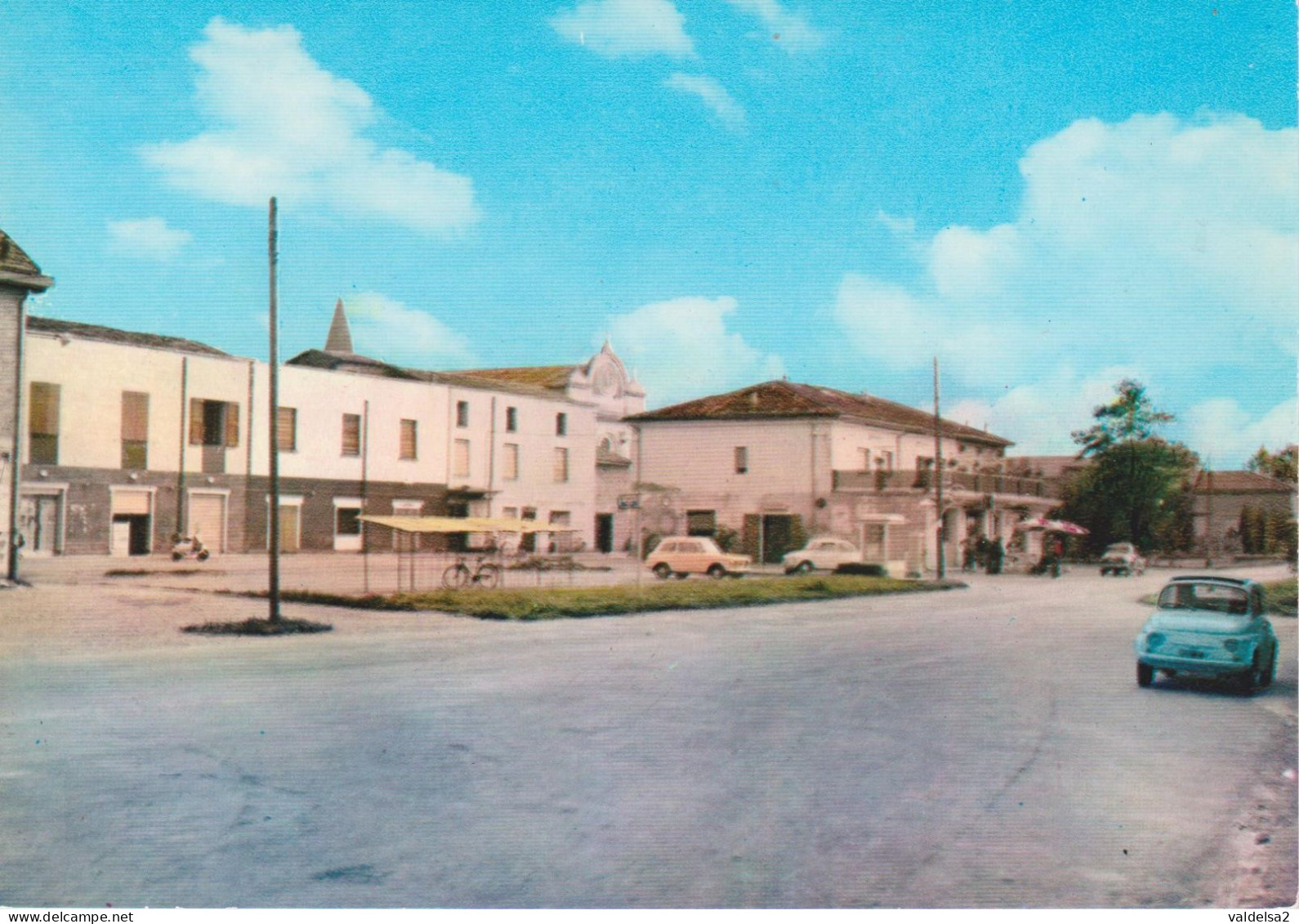 CORTILE DI CARPI - MODENA - LA PIAZZA - FIAT 500 - Carpi